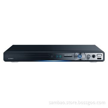 DVD Player with USB Interface, 3-in-1 Card Reader, 2-mic Jack, CD Ripping FunctionNew